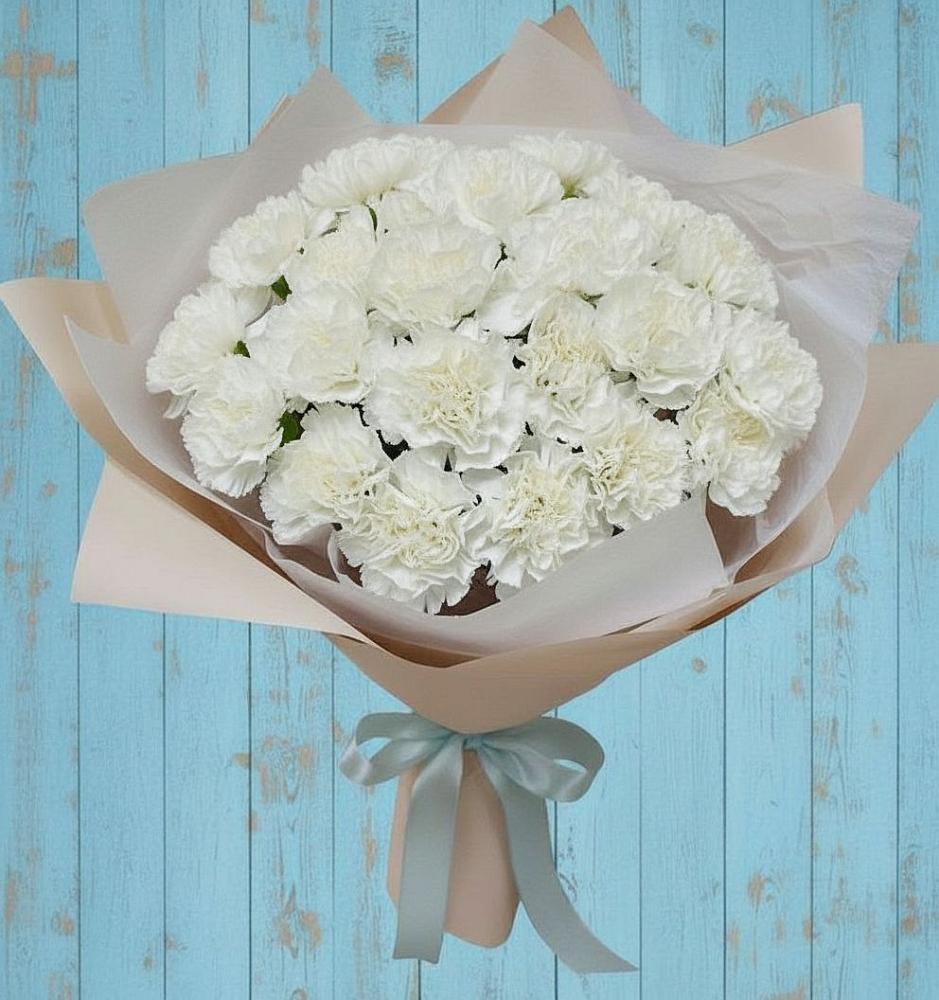 Букет цветов из: Гвоздики в городе Бор