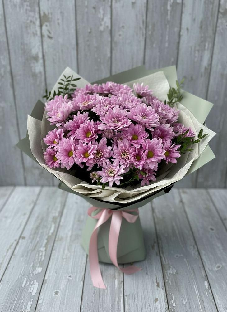 Букет цветов из: Хризантемы в городе Бор