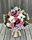 Букет цветов из: Альстромерии, Гвоздики, Розы и Хризантемы в городе Бор
