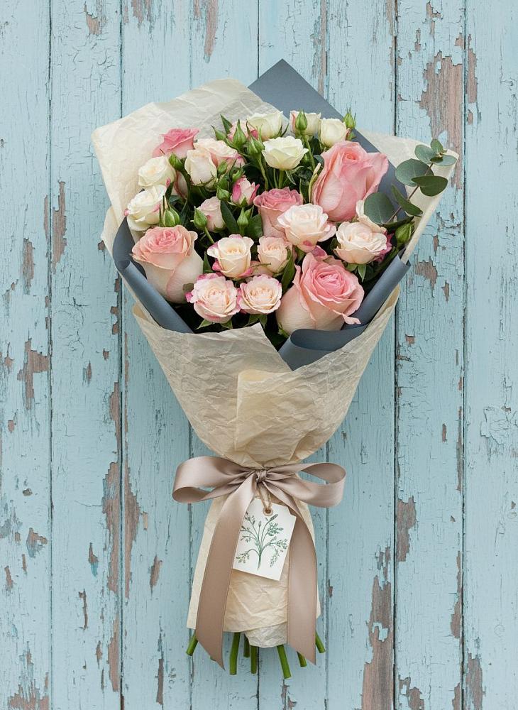 Букет цветов из: Розы в городе Бор