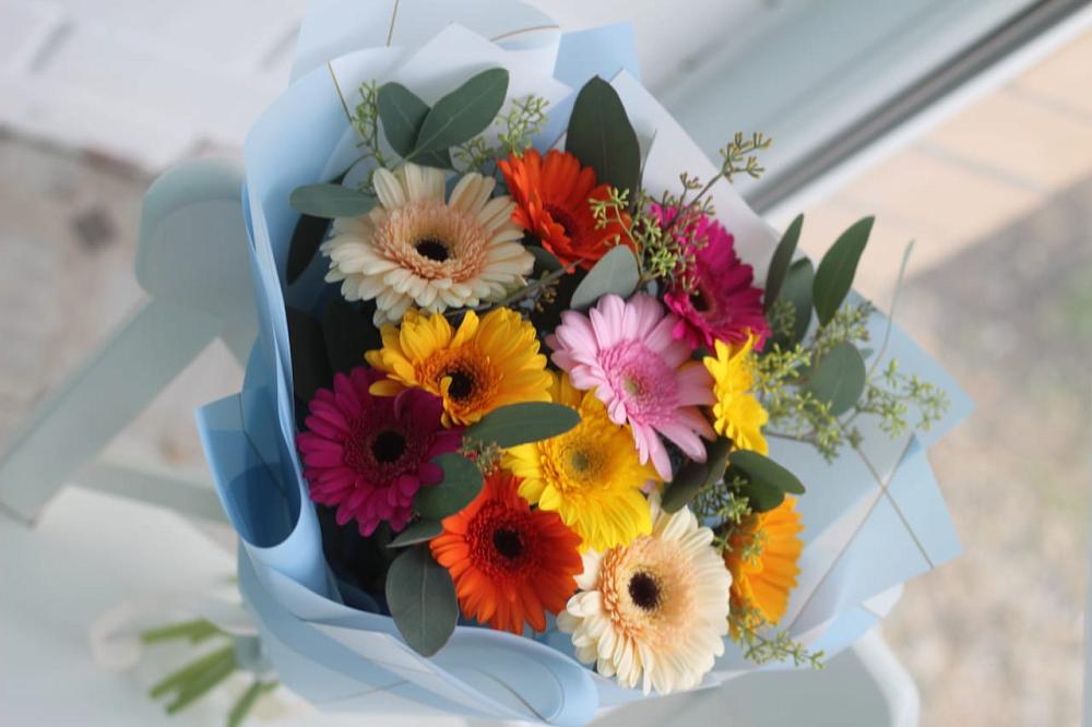 Букет цветов из: Герберы в городе Бор