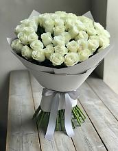 Букет 35 Белых роз #REPLACE_PRED# городе Бор