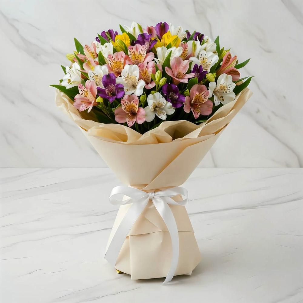 Букет цветов из: Альстромерии в городе Бор