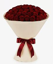Букет 101 Бордовая роза Блэк Бакарра в городе Бор