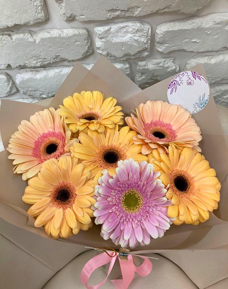 Букет цветов из: Герберы в городе Бор