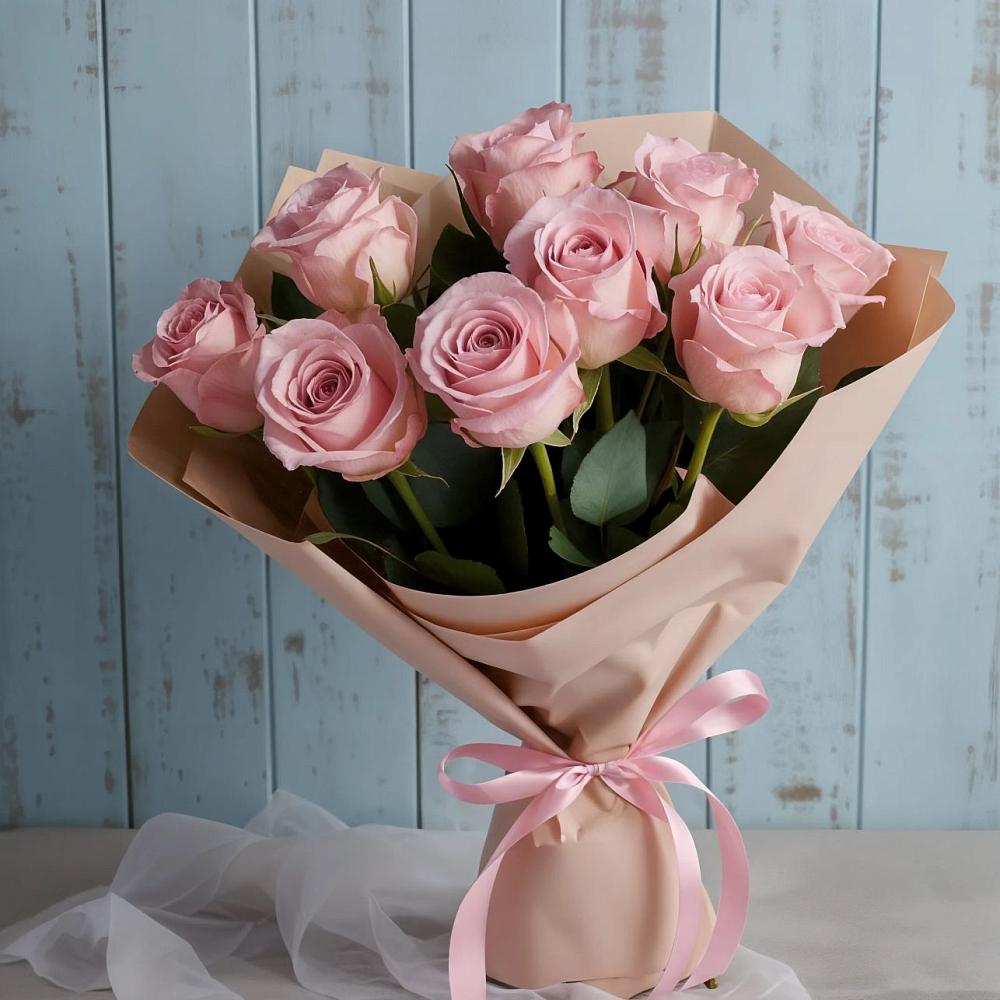 Букет цветов из: Розы в городе Бор