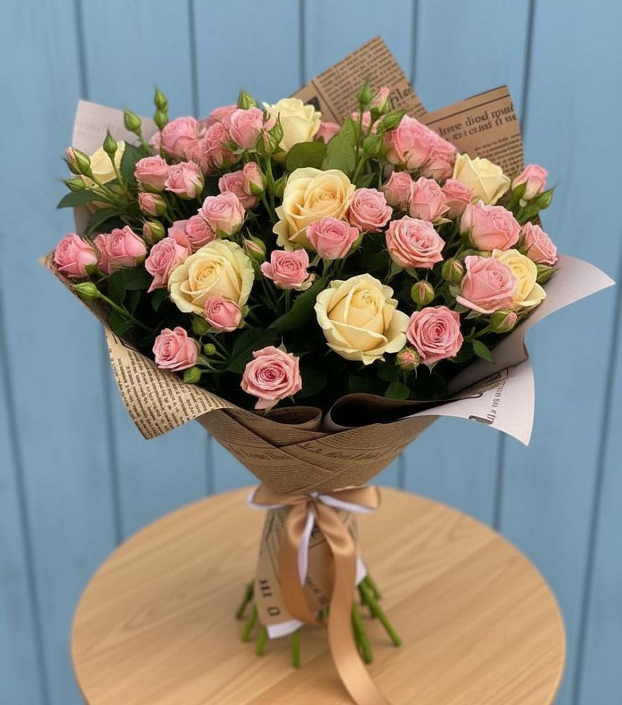 Букет цветов из: Розы в городе Бор