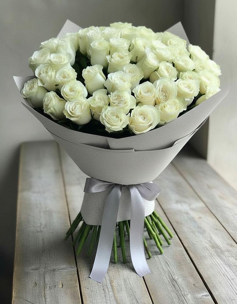 Букет 35 Белых роз в городе Бор