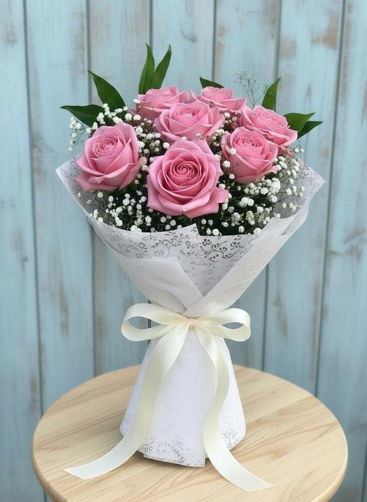 Букет цветов из: Розы в городе Бор