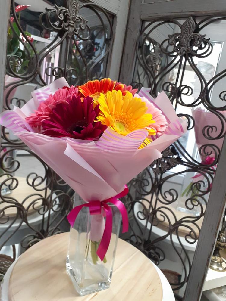 Букет цветов из: Герберы в городе Бор