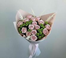 Букет цветов из:  Розы и Хризантемы в городе Бор