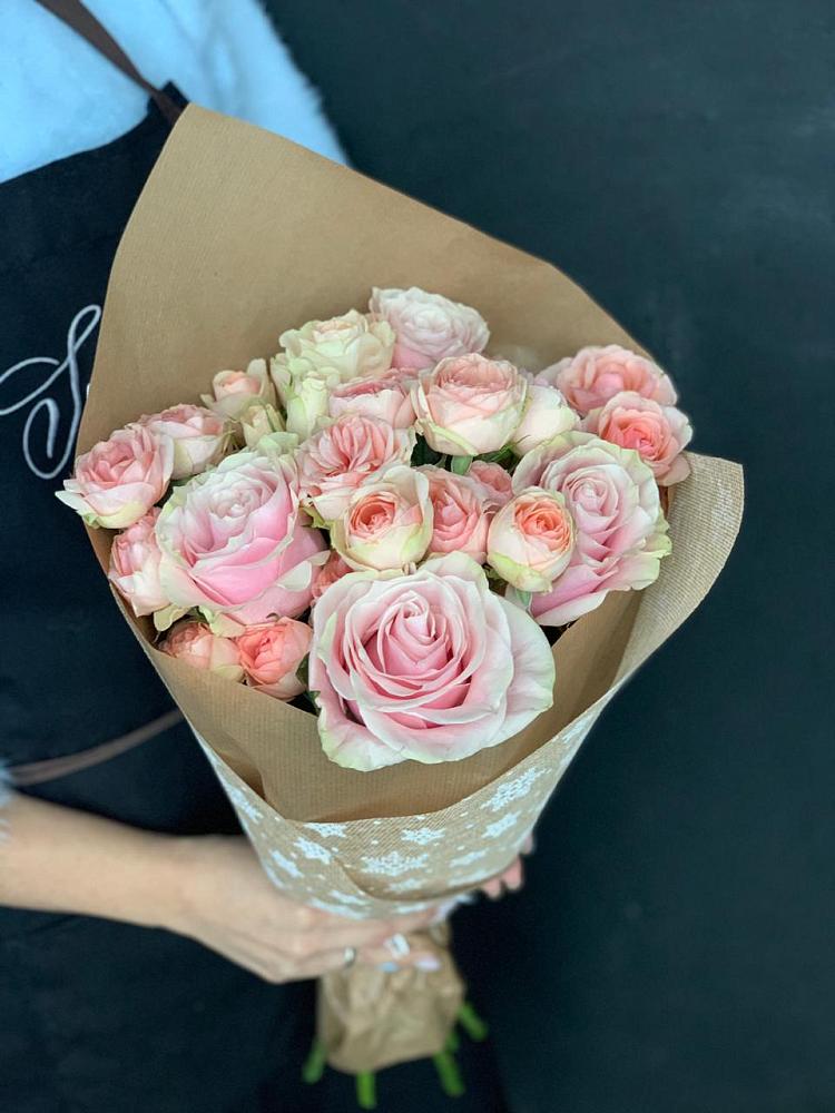 Букет цветов из: Хризантемы и Розы в городе Бор