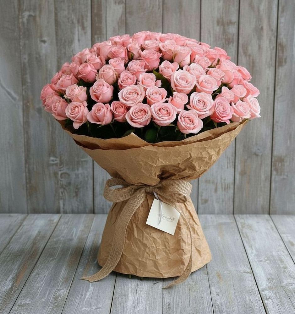 Букет 151 Роза Роуз в городе Бор