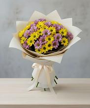 Букет цветов из:  Хризантемы в городе Бор