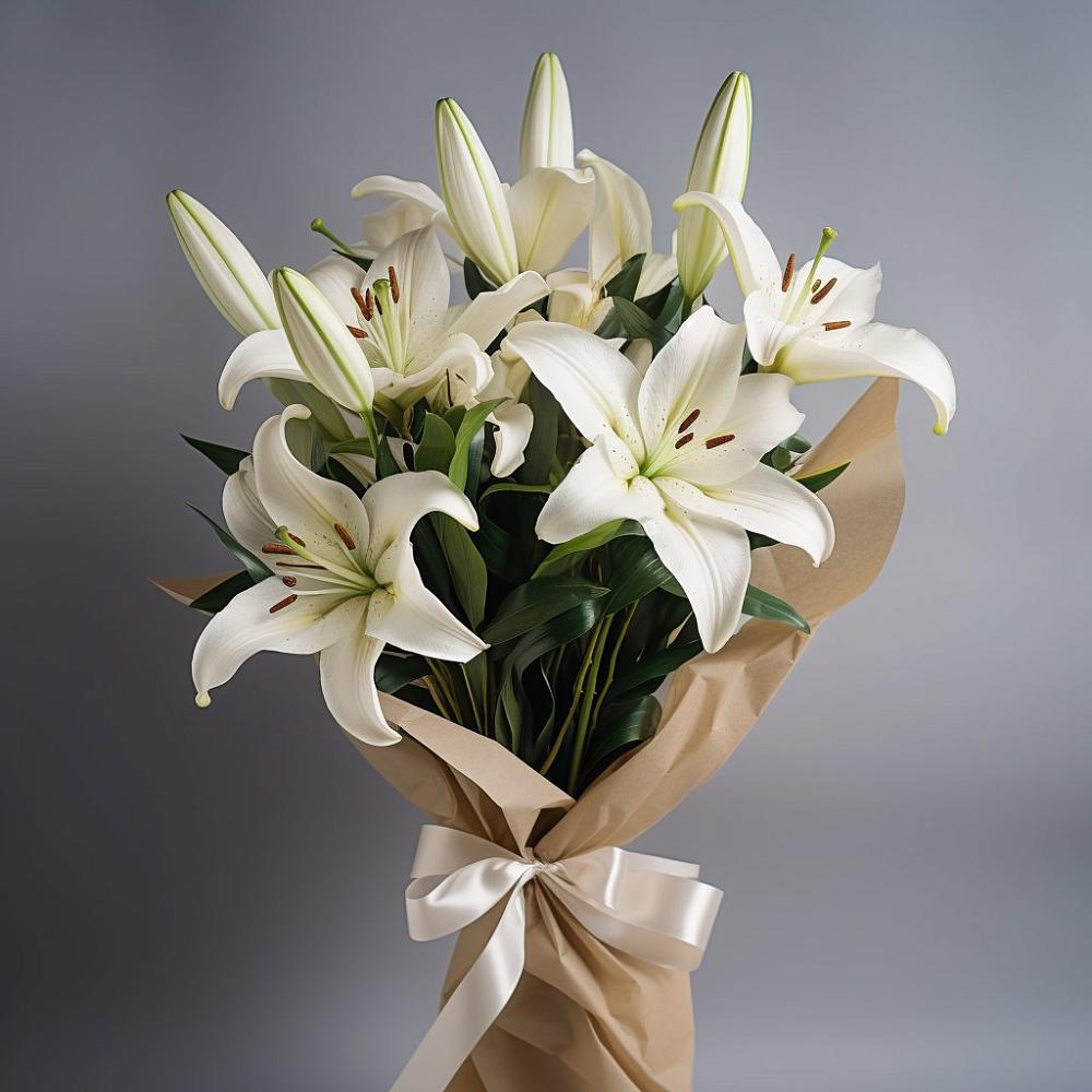 Букет цветов из: Лилии в городе Бор