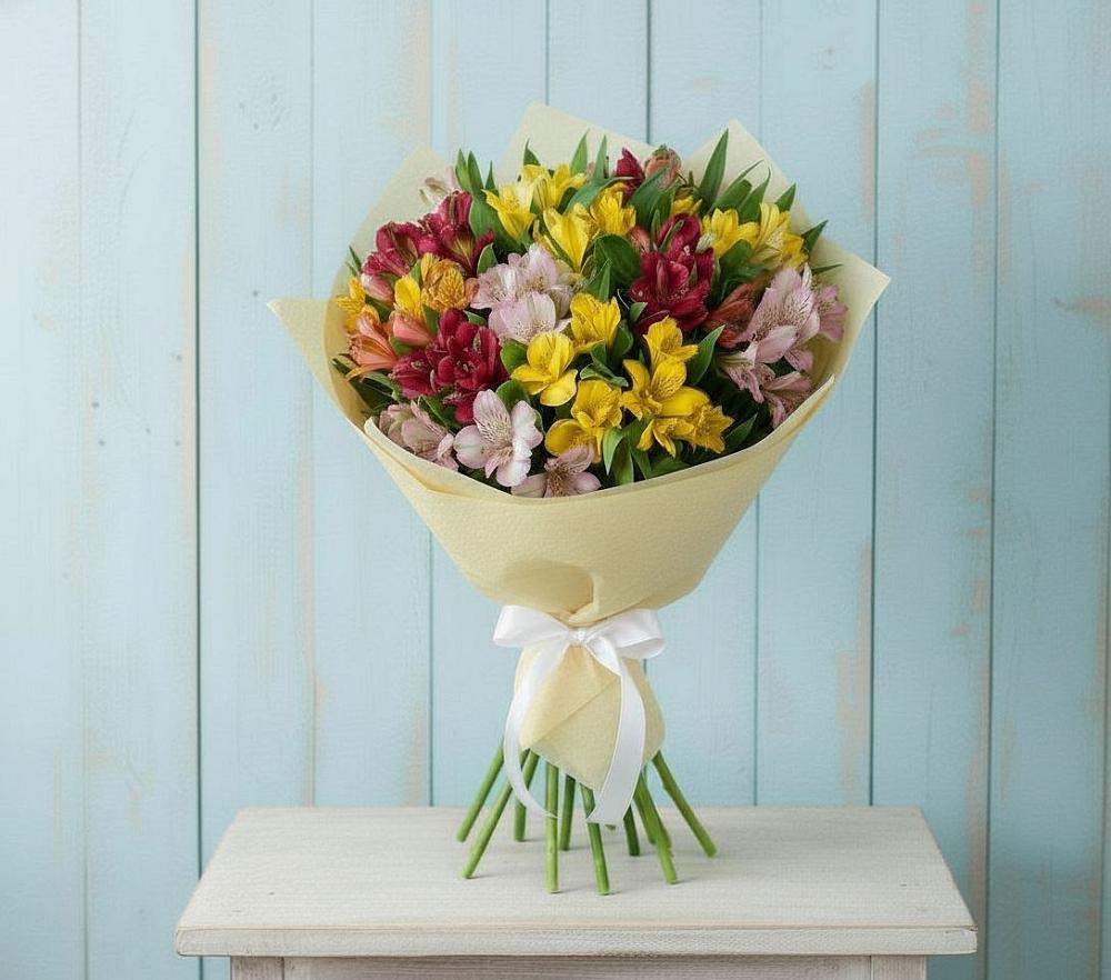 Букет цветов из: Альстромерии в городе Бор