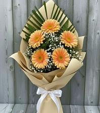 Букет цветов из:  Герберы #REPLACE_PRED# городе Бор
